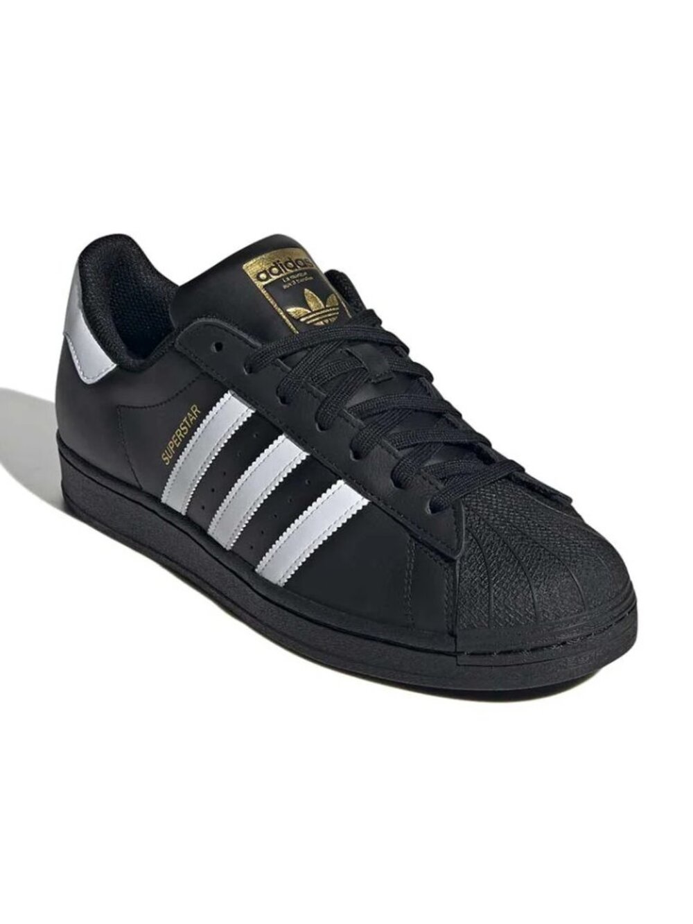 Adidas Originals Men's Black White Superstar Shoes Size 13 EG4959
